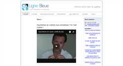 Desktop Screenshot of ligne-bleue.com